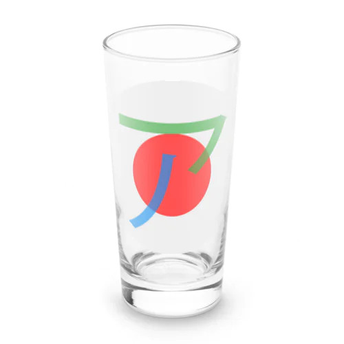 Katakana＠丸アイコン Long Sized Water Glass