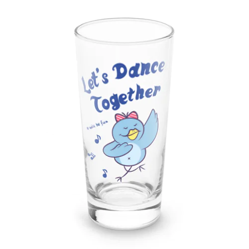 Let’s Dance Together Long Sized Water Glass