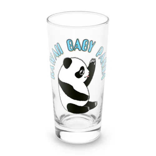 Kawaii Baby Panda Long Sized Water Glass