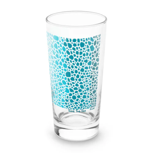 Save The Sea Long Sized Water Glass