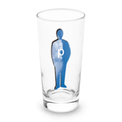 " p " Long Sized Water Glass
