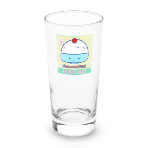 ほかほかOKOMEくん（80年代ファンシー） Long Sized Water Glass