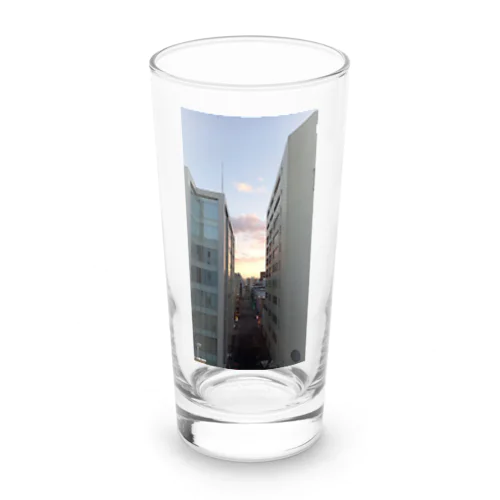 ビルとビルの間から Long Sized Water Glass