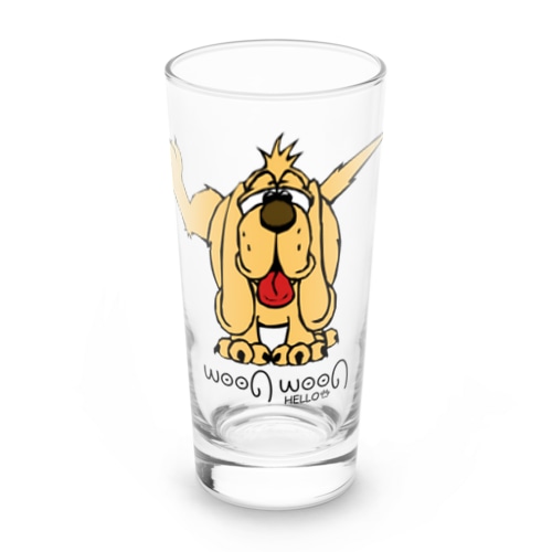 WOOF WOOF Long Sized Water Glass