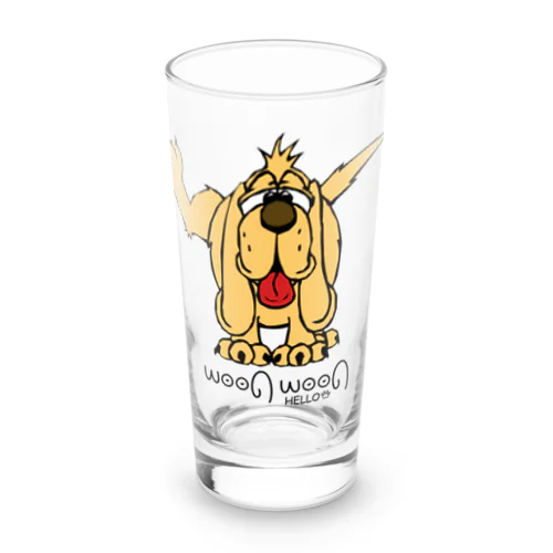 WOOF WOOF Long Sized Water Glass