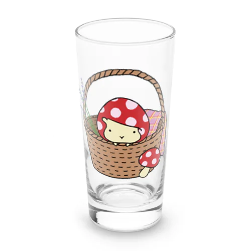 ハムキノコかご入り Long Sized Water Glass