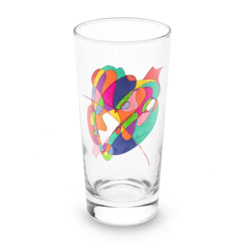 Fortune Heart  Long Sized Water Glass