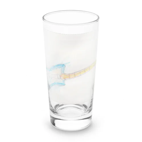 ハルのギター（fender jazzmaster）　Tシャツ Long Sized Water Glass