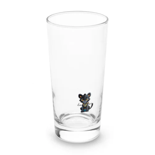 【公式】黒豹/朝倉未来とんでもない解説チャンネル 限定グッズ Long Sized Water Glass