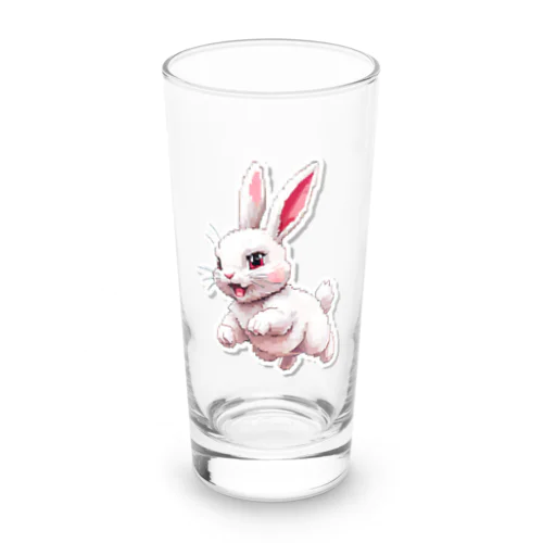 ジャギってる？もうすぐ画面フリーズうさぎ Long Sized Water Glass