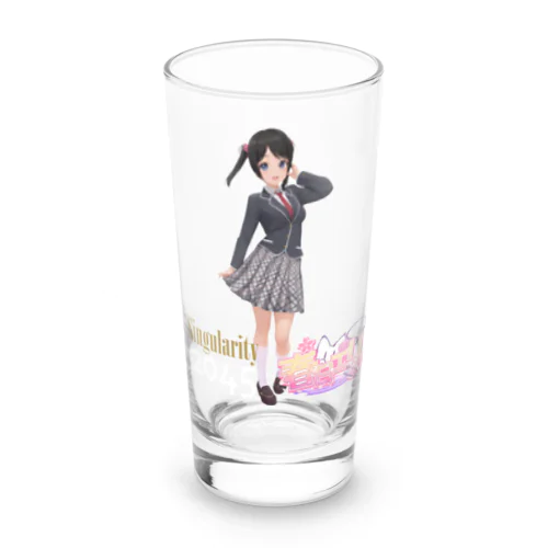 春日エリ💖JCイラストA Long Sized Water Glass