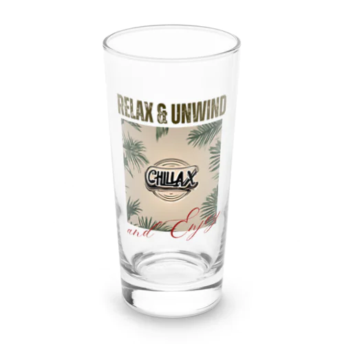 ゆっくりまったりリラックス　Chillax!シリーズ Long Sized Water Glass