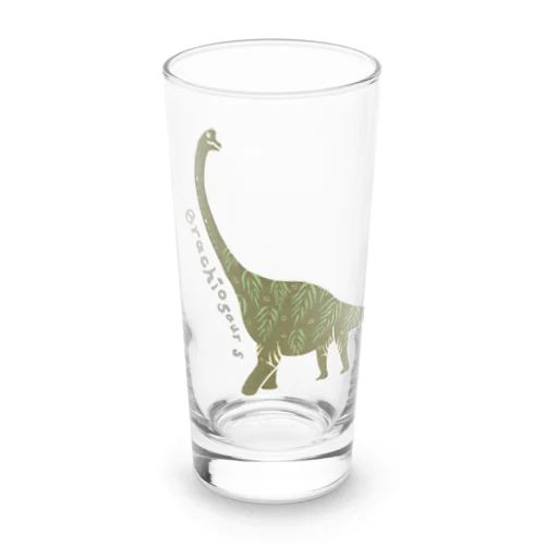 楽園Dinosaur*プラキオサウルス Long Sized Water Glass