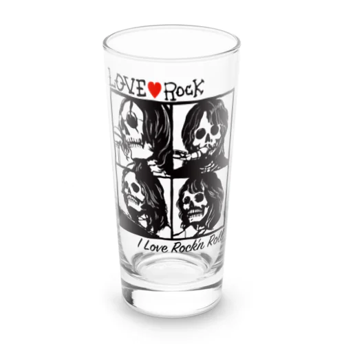 LOVE ROCK Long Sized Water Glass