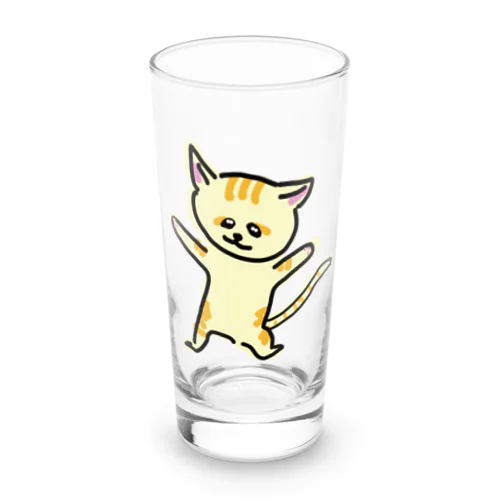 踊るスナネコ Long Sized Water Glass