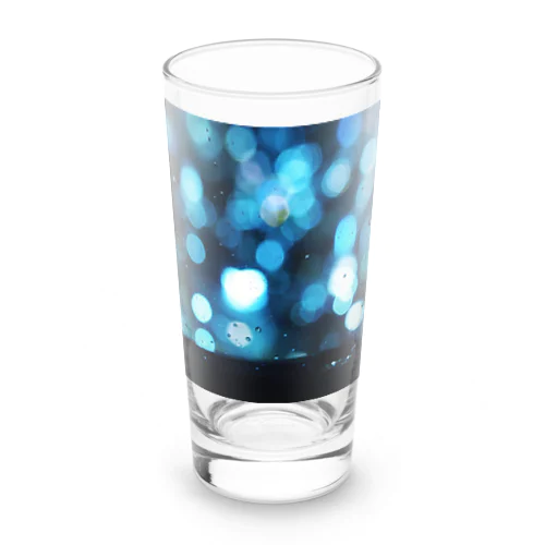 玉ボケ(ver:ブルー) Long Sized Water Glass