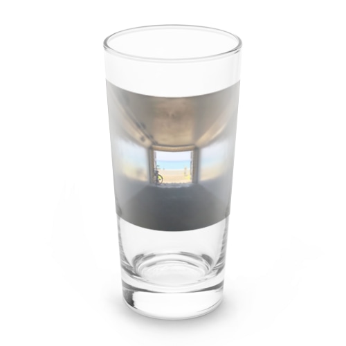 癒しの風景（海への入口） Long Sized Water Glass