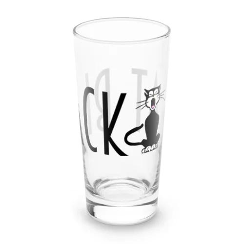 BLACK CAT Long Sized Water Glass