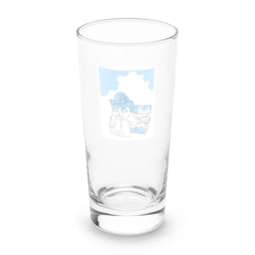 ねこのひとやすみ Long Sized Water Glass