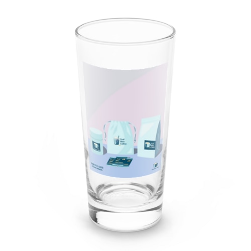 COFFEE GIFT -Chocolate- PURPLE Ver. Long Sized Water Glass