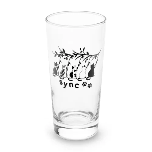 シンクロにゃんこ Long Sized Water Glass