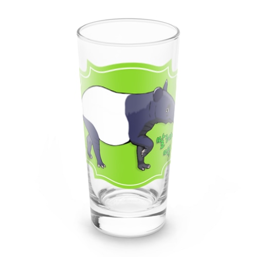 マレーバク　ハングルデザイン Long Sized Water Glass