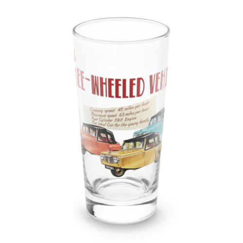 Three-Wheeled Vehicle Long Sized Water Glass