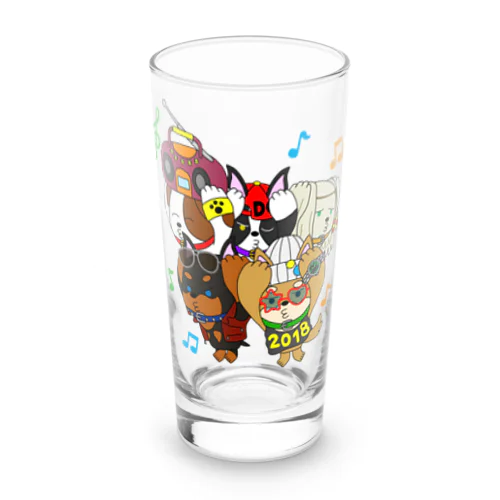 Teamワンワン Long Sized Water Glass