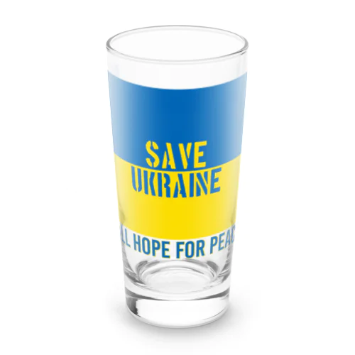 SAVE UKRAINE ロンググラス