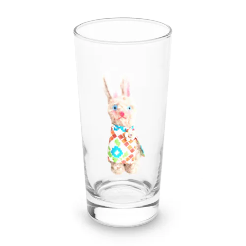 お出かけうさぎ Long Sized Water Glass