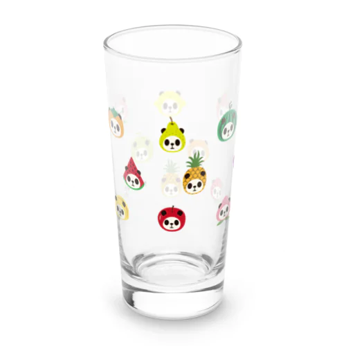 カブリモノフルーツパンダ集合 Long Sized Water Glass