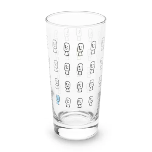 イースター島のモアイ(52人) Long Sized Water Glass