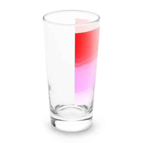 赤　ピンク　白 Long Sized Water Glass