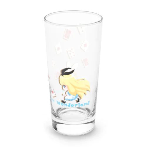 不思議の国のアリス【アリスと白ウサギ】 Long Sized Water Glass
