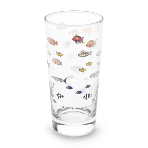 らくがきしまのなかま魚類long Long Sized Water Glass