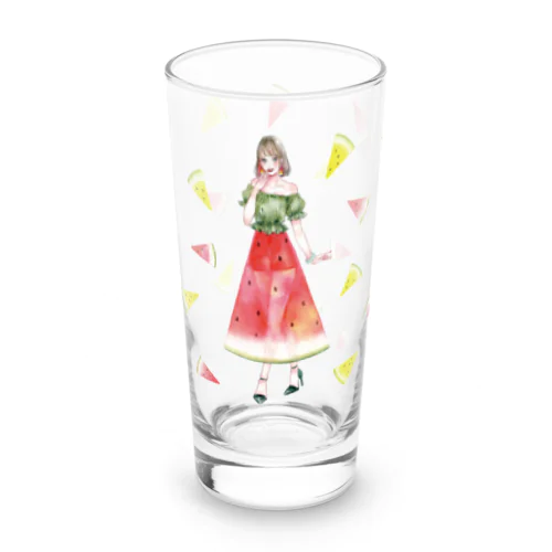 スイカ Long Sized Water Glass