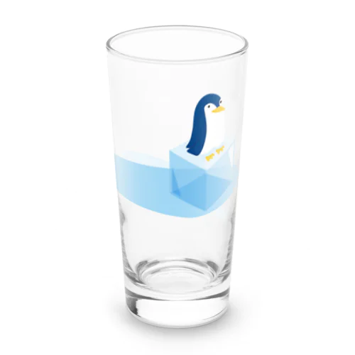 氷とペンギン（1羽） Long Sized Water Glass