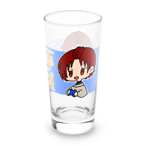 デフォルメのカナメ Long Sized Water Glass