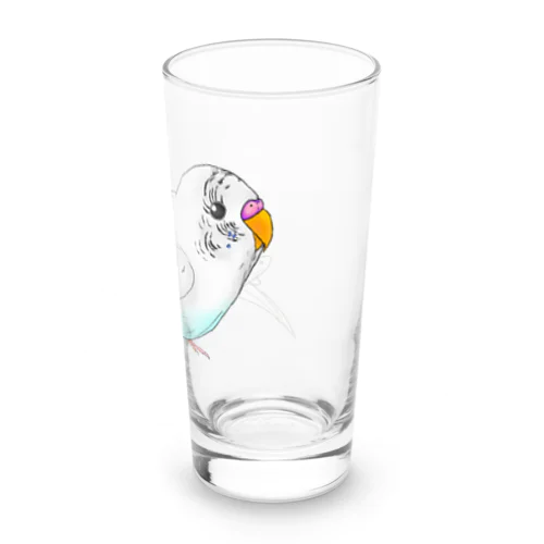 セキセイインコのピーコちゃん Long Sized Water Glass