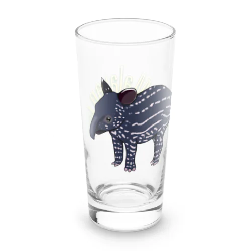 Baby Malayan tapir(マレーバクの子供) Long Sized Water Glass