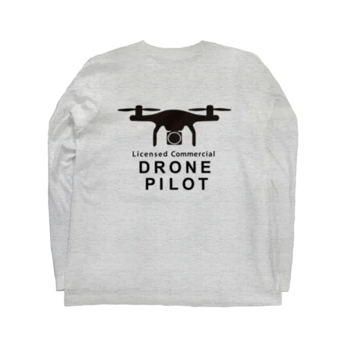Drone Pilot #0001 ロングスリーブTシャツ