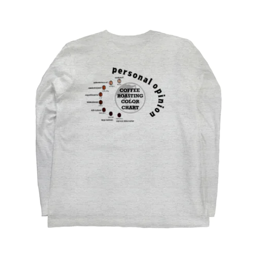 COFFEE ROASTING COLLOR CHART Long Sleeve T-Shirt