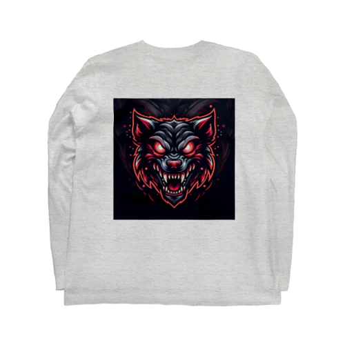 BLACK Wolf Long Sleeve T-Shirt