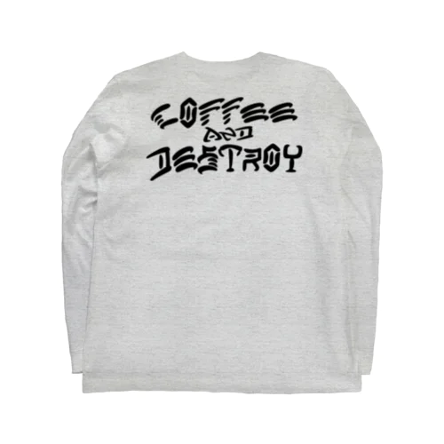 coffeeanddestroy ロングスリーブTシャツ