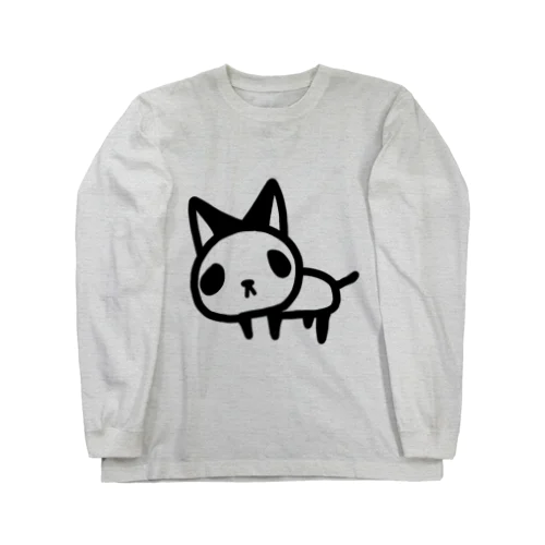 パンダ猫ちゃん ロングスリーブTシャツ