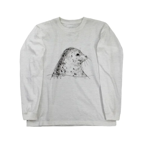 Spotted seal ロングスリーブTシャツ