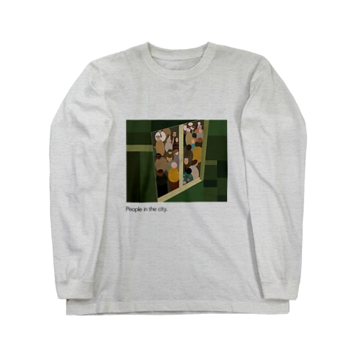 People in the city. Long Sleeve T-Shirt