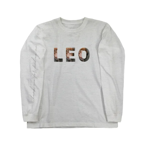 しし座【LEO】 ロングスリーブTシャツ