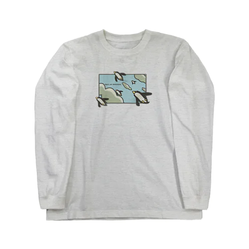 夢を叶えたペンギン Long Sleeve T-Shirt