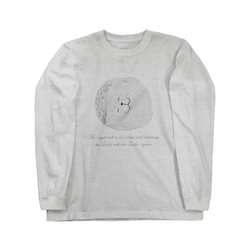 スヤスヤ ワモンアザラシ sleeping ringed seal Long Sleeve T-Shirt